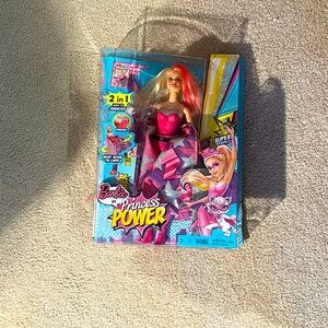 Barbie Princess Power Doll.Has previously been displayed,back in original box.